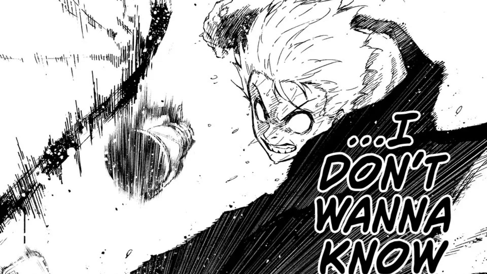 Seishiro Nagi as seen in Blue Lock chapter 306 (Image via Kodansha)